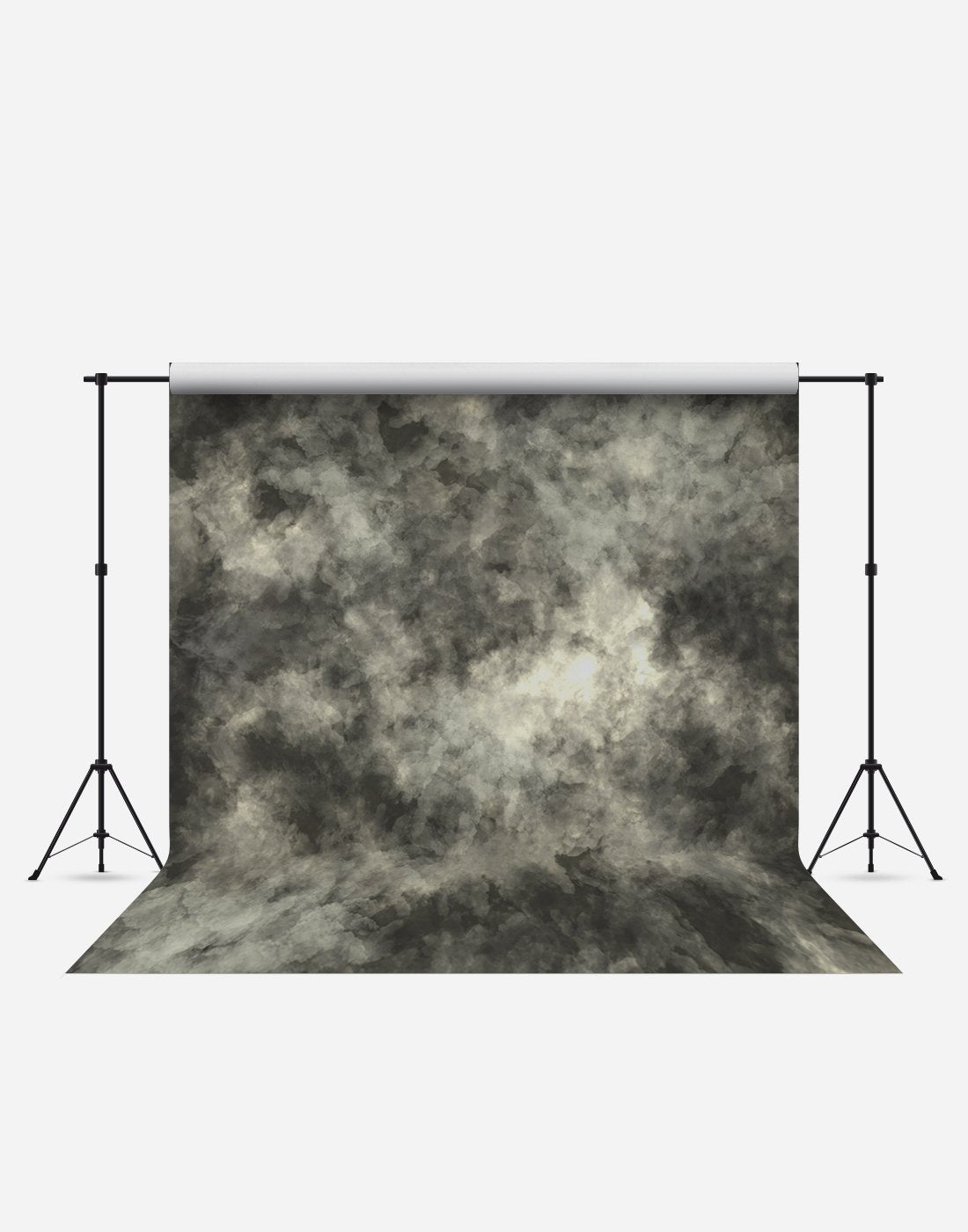 Dark Green Grungy Fashion Wrinkle Resistant Backdrop