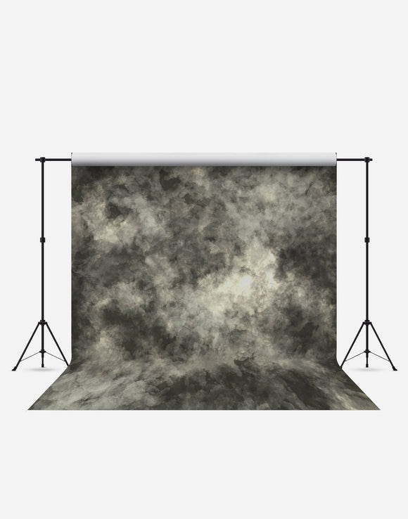 Dark Green Grungy Fashion Wrinkle Resistant Backdrop