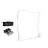 U Shaped TENSION FABRIC MEDIA WALL