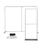 EZ Exhibit Essentials: 3mx3m Booth Kit with Backwall and Banner Stand