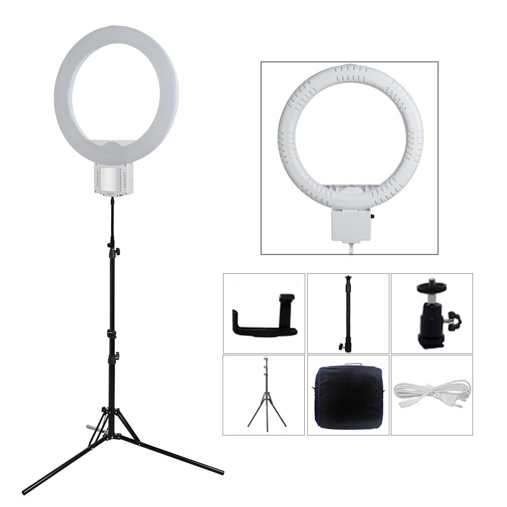 Powerful 13 Inch (70w) Video Selfie Led Ring Light for Smartphones - (Live Videos, Podcast, Insta Light)