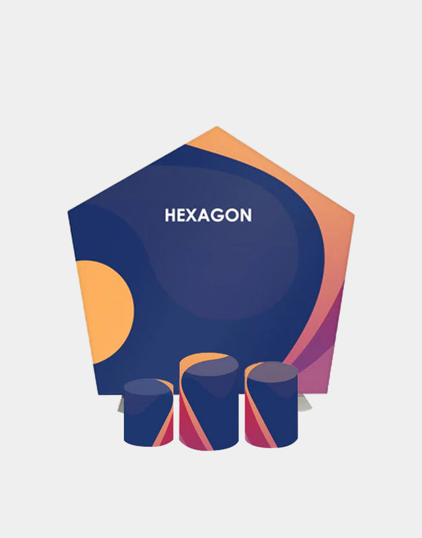 Pentagon Stand with Plinth