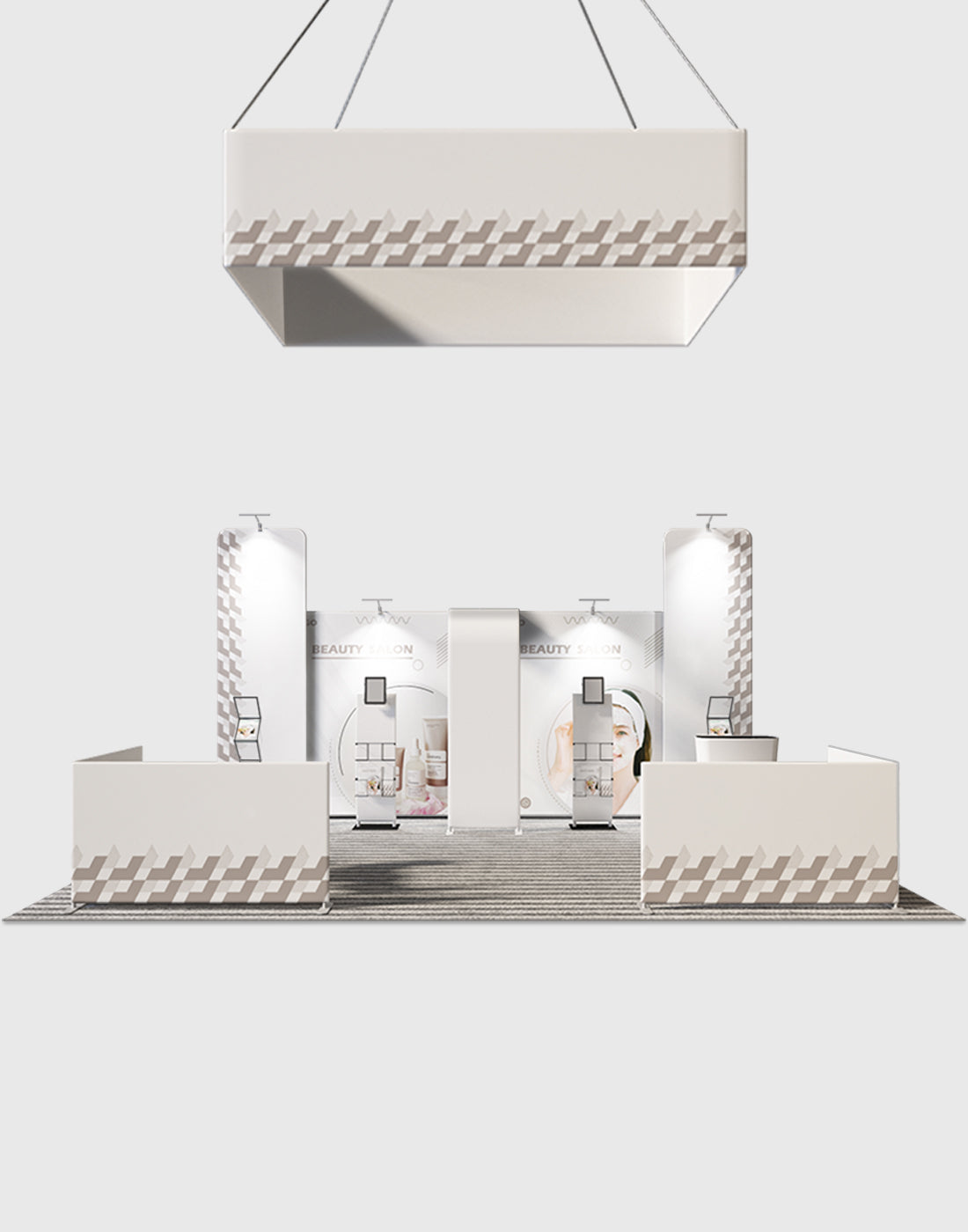 Modular Booth Kits 6m - Model 07 | Backdropsource