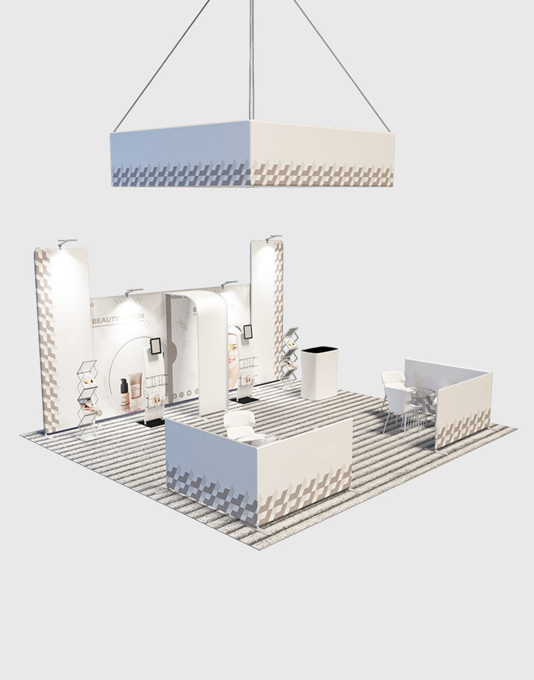 Modular Booth Kits 6m - Model 07 | Backdropsource