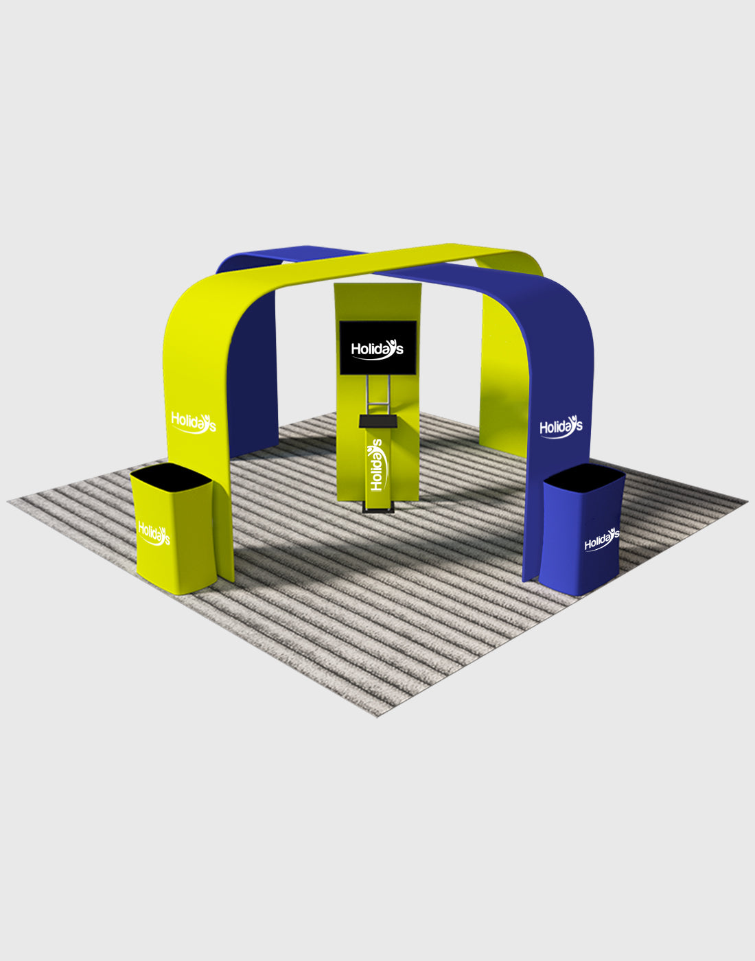Modular Booth Kits 6m - Model 05 | Backdropsource