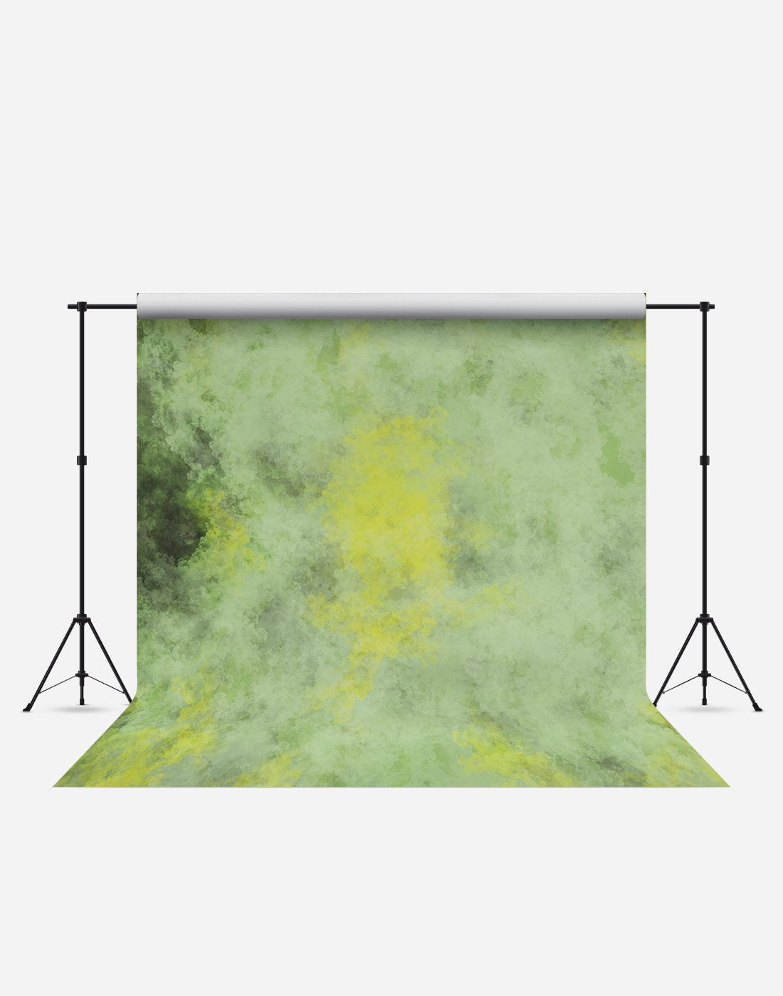 Pale Yellow Green Fashion Wrinkle Resistant Backdrop