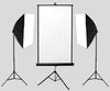 Passport / ID Backdrop With Stand and Studio Lighting kit