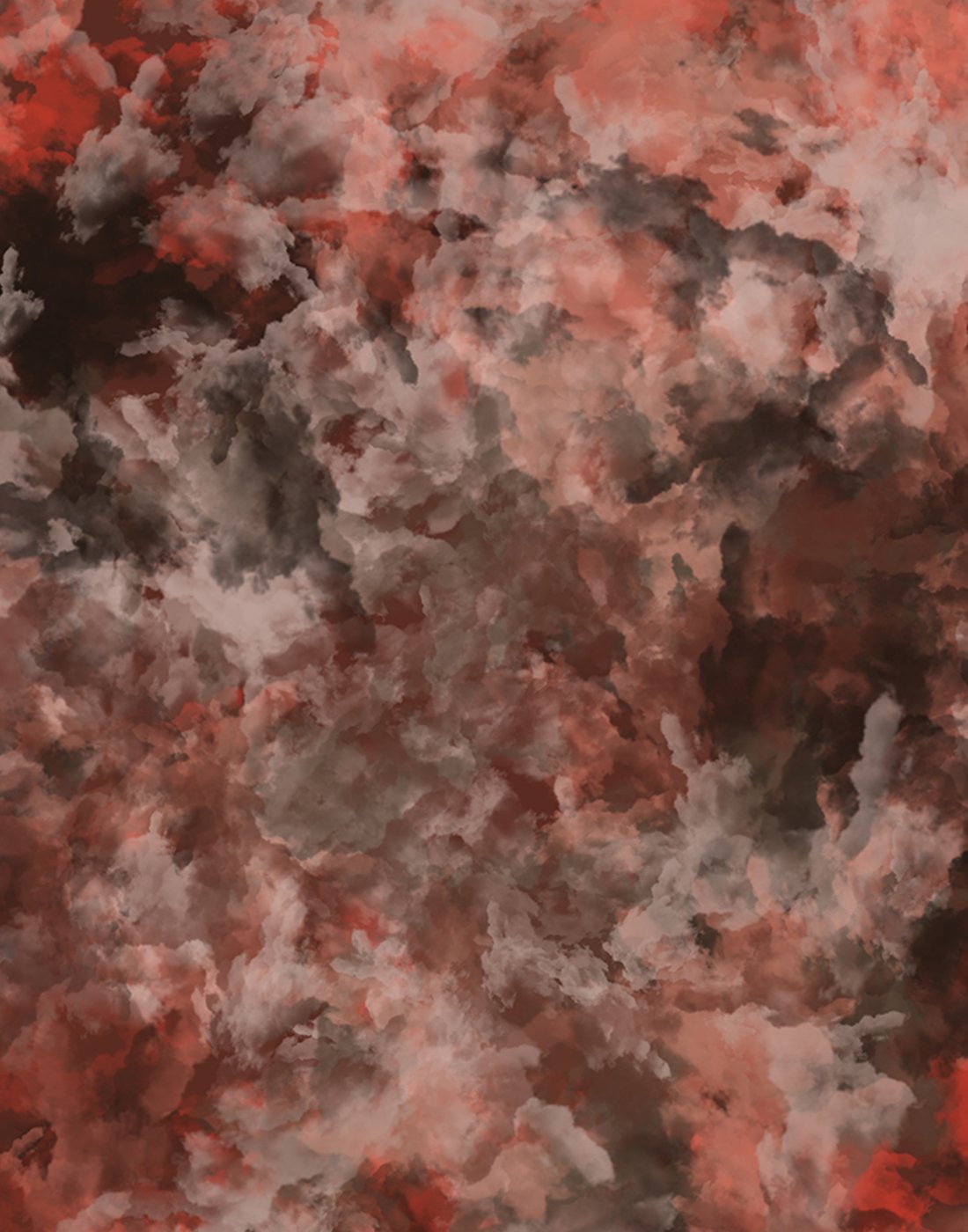 Red Smoky Fashion Wrinkle Resistant Backdrop