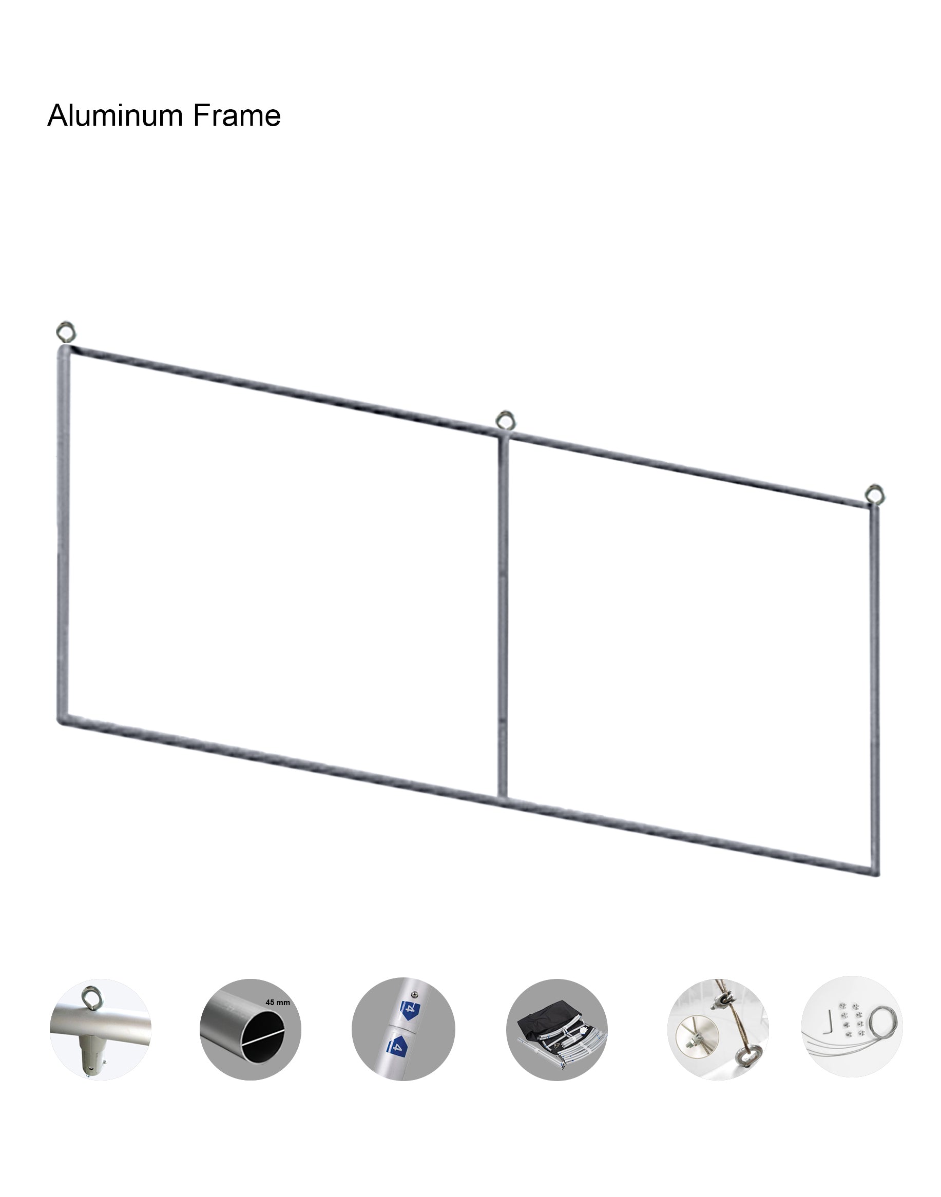 Sky Tube Flat Panel Hanging Banner