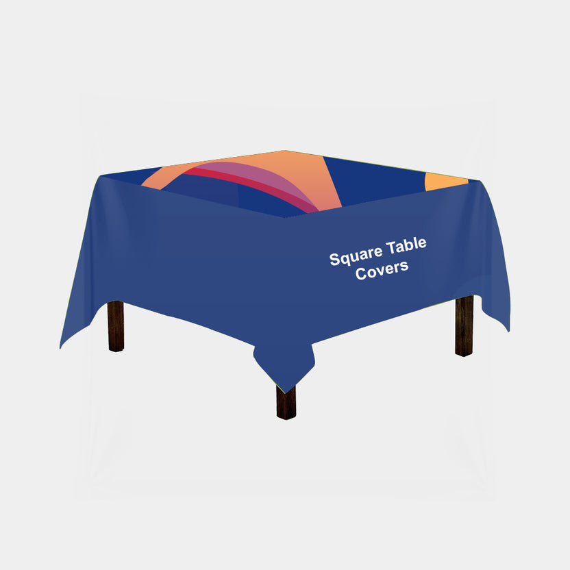 Custom Square Tablecloth Cover Backdropsource