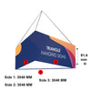 SkyTube Triangle Hanging Banner