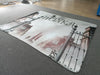 U Shaped TENSION FABRIC MEDIA WALL