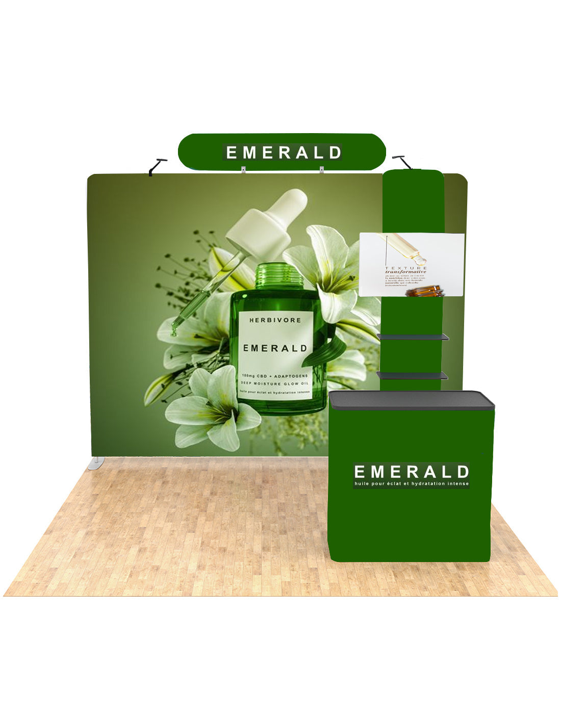 3m Portable Booth Display for Trade Shows and Expo – Backdropsource UK