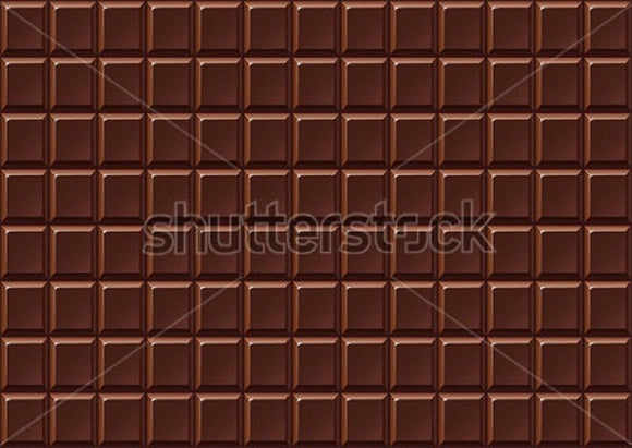 Bar of Hickory Milk Chocolate Print Photography Backdrop