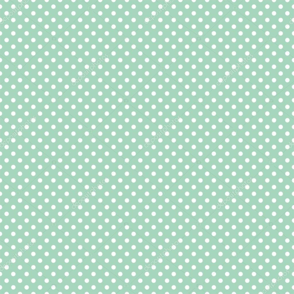 Mini Polka Dots on Mint Green Print Photography Backdrop