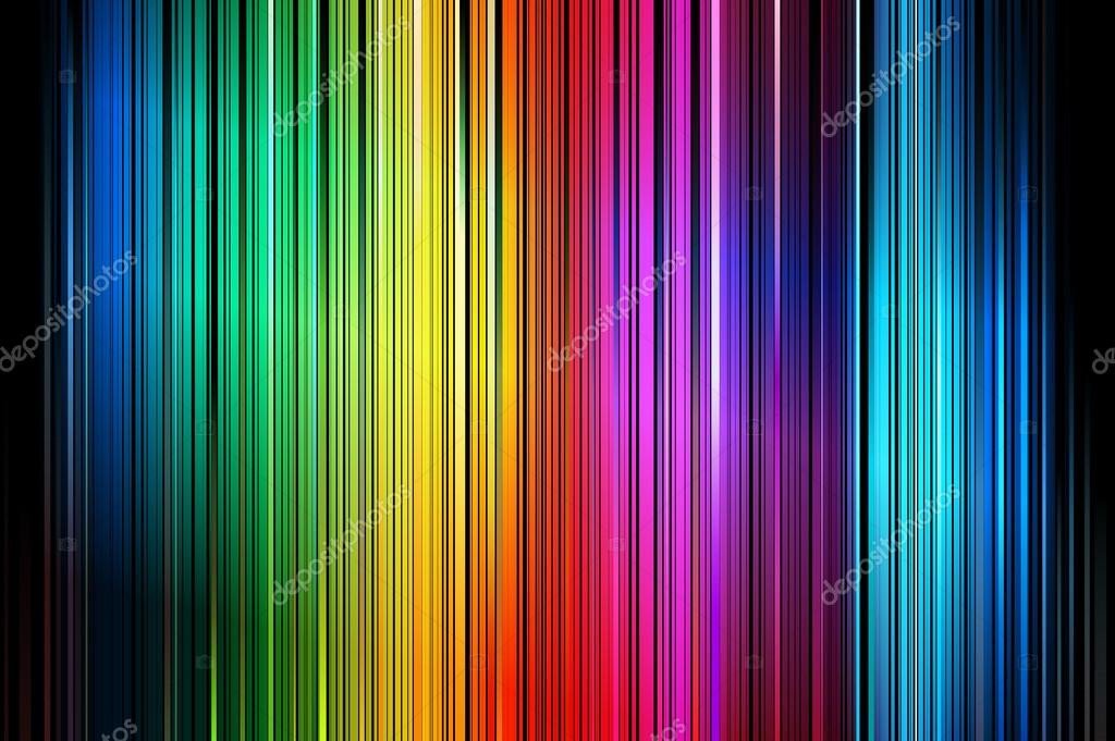 Colourful Vertical Stripe Print Photography Backdrop