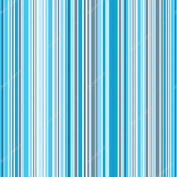 Verticle Blue Pattern Stripe Print Photography Backdrop