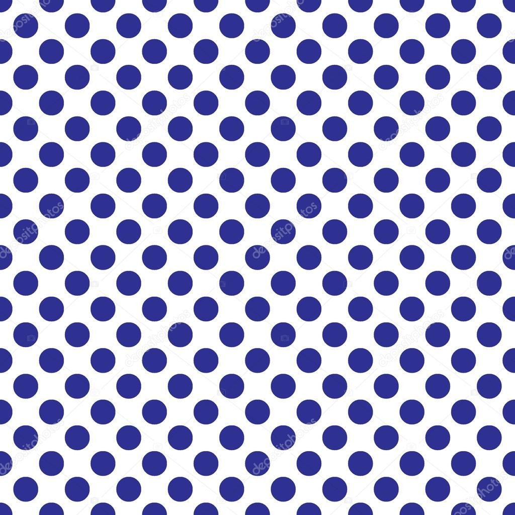 Seamless Vector Blue Polka Dots Print Photography Backdrop