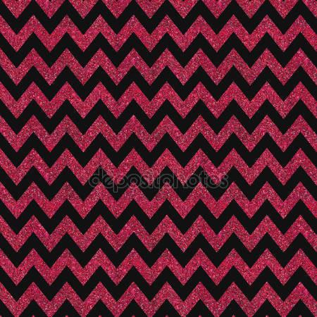Red and Black Chevron Print Photography Backdrop