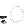 3D MOON Tension Fabric Media Wall