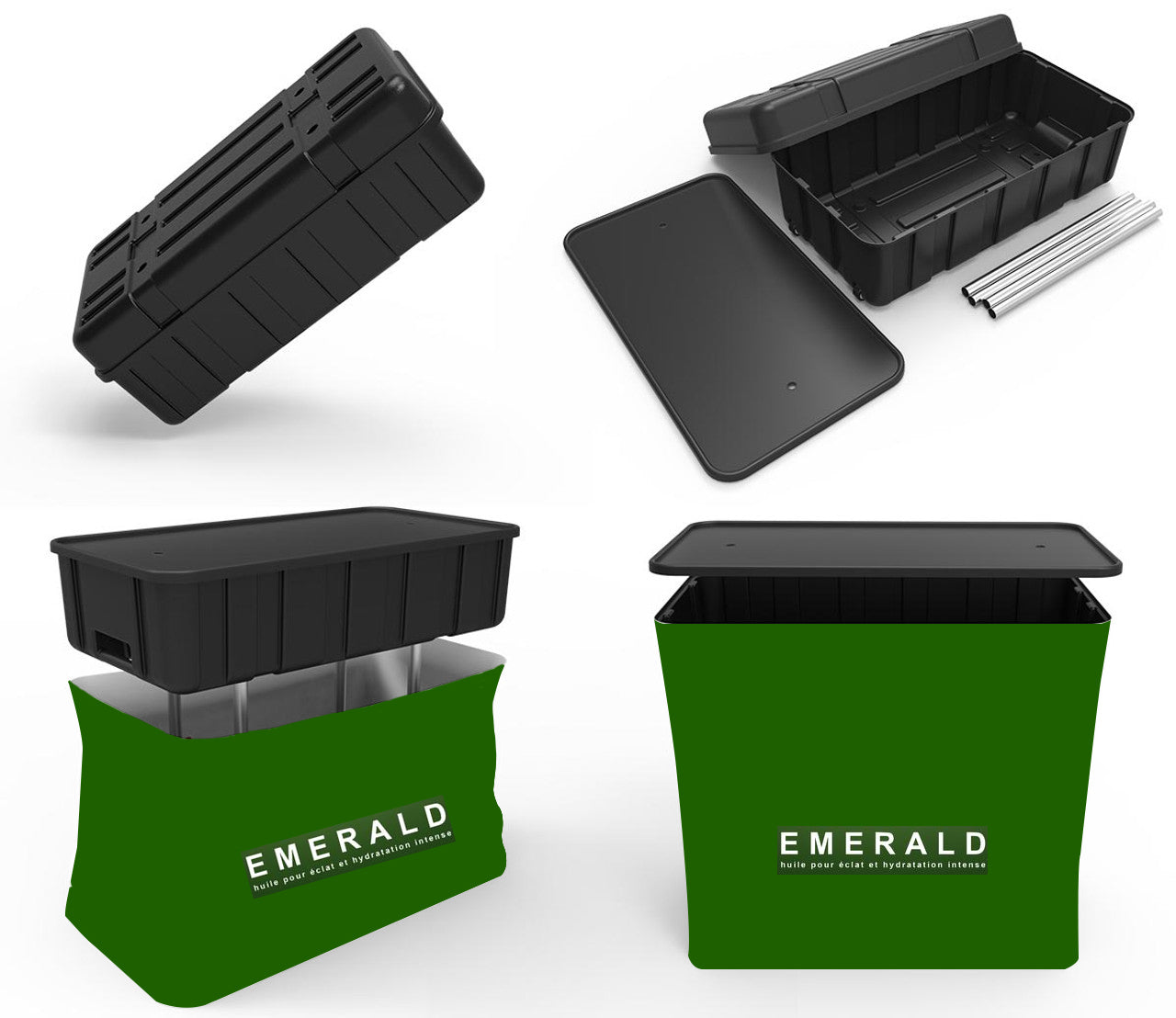 3m Portable Booth Display for Trade Shows and Expo – Backdropsource UK