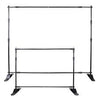 ADJUSTABLE BACKDROP STAND (3m W x 2.4m H)