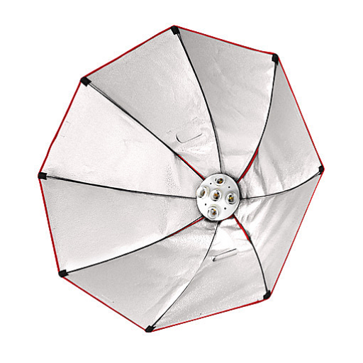 5 Lamp 35" Octagonal Softbox 30W Fluorescent 725W Light Equipment