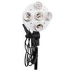 2 Head Powerful 5 Lamp Video Light Kit