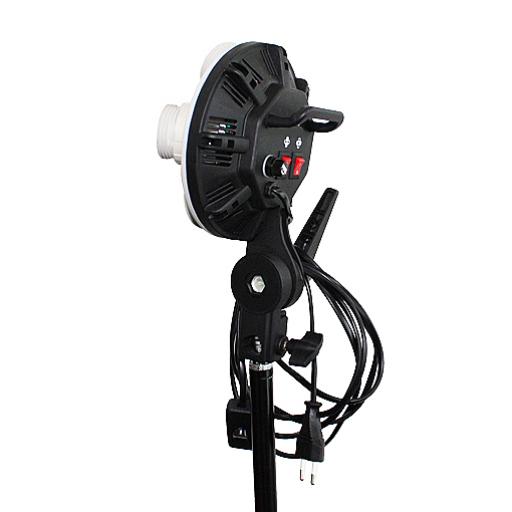 2 Head Powerful 5 Lamp Video Light Kit